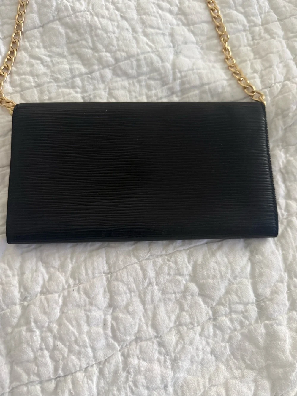 Louis Vuitton elegant black